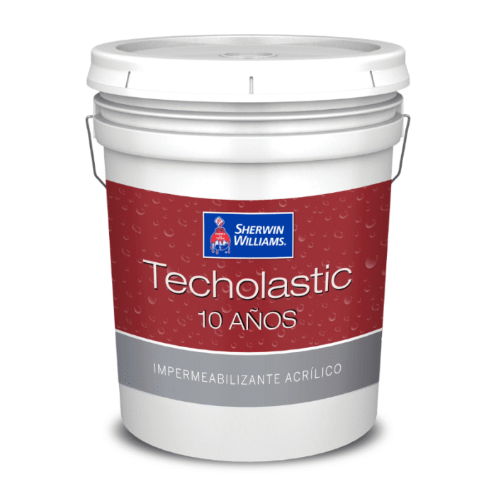 Techolastic Ultra Durabilidad 10 años Impermeabilizante acrílico - Imagen 2
